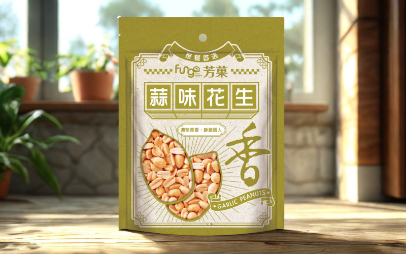 Fungo 蒜味花生150g